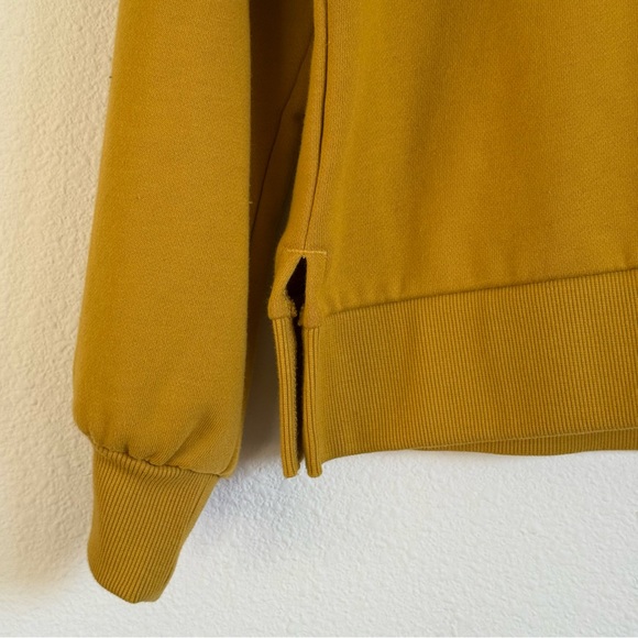 Mock Neck Drop Shoulder Boxy Sweater by American Holic - Picture 6 of 6